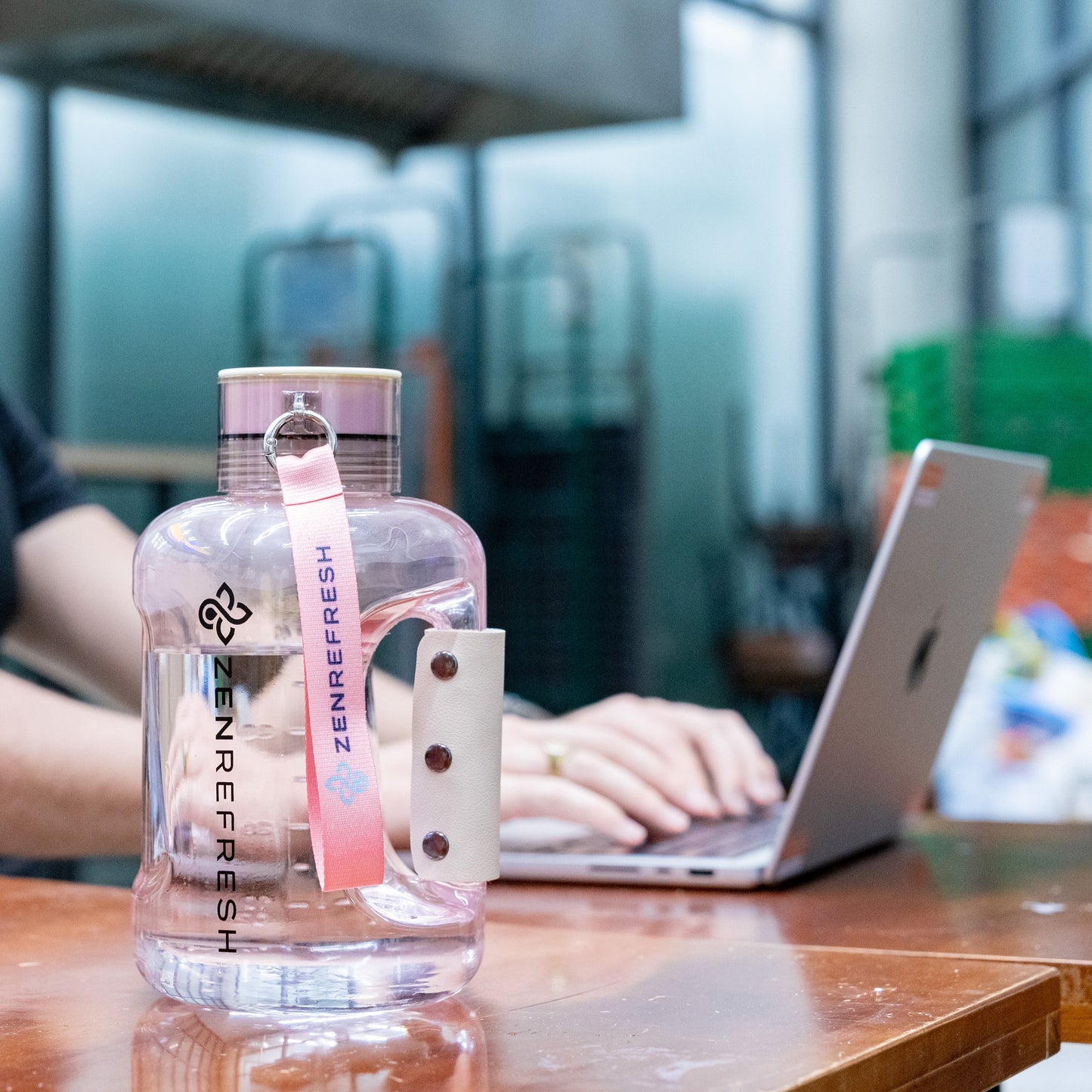 50 Oz Hydrogen Water Bottle SPE/PEM Technology, Large Gym Hydrogen Bottles, Travel Hydrogen Generator With Straw & Extra Cap Up to 1800 ppb - Pink