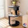 KAYMILY Round End Tables, Mid Century Modern 3 Tier Side Table for Living Room, Bedroom & Office
